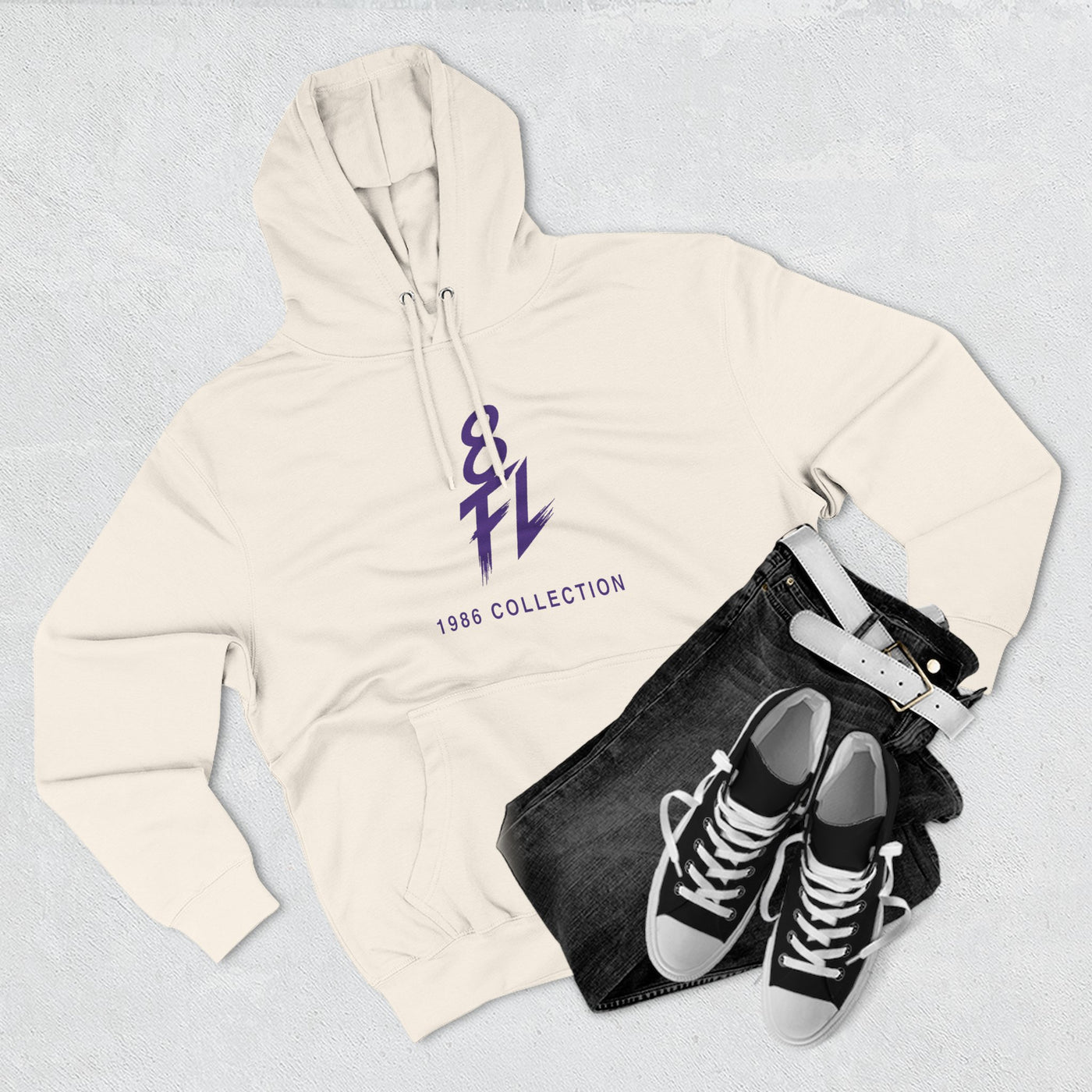 Miami Beach Hoodie Millionaires Don't Fly Commercial