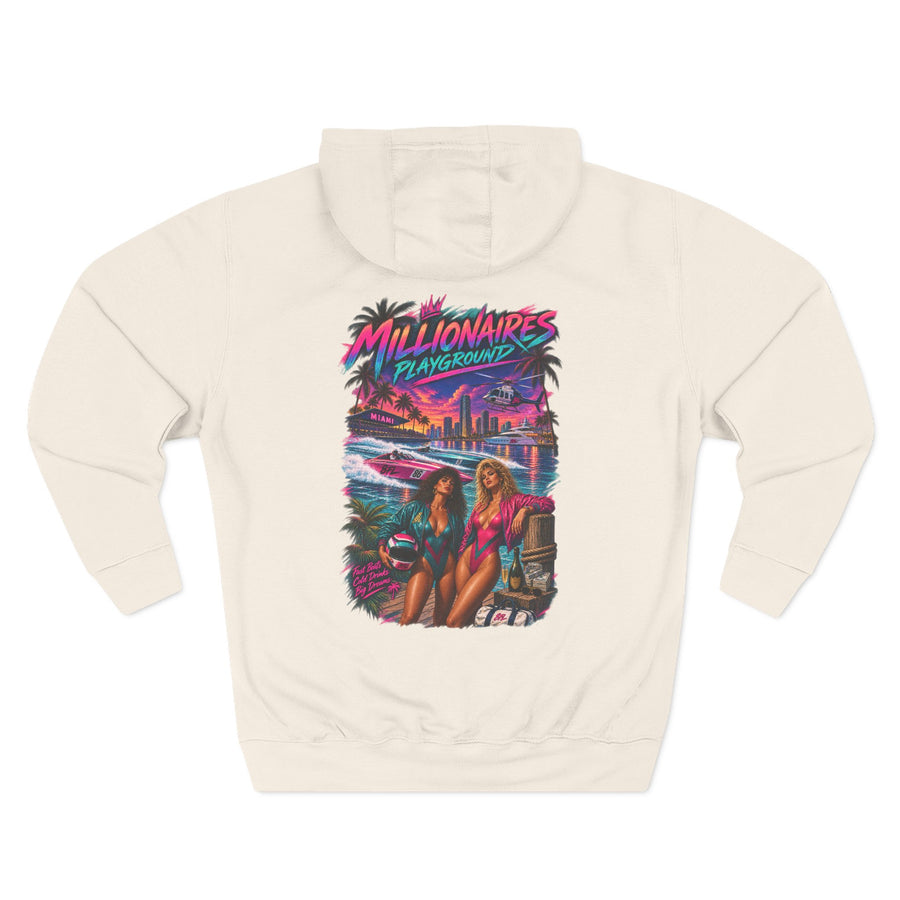 Retro Miami Millionaires Club Hoodie