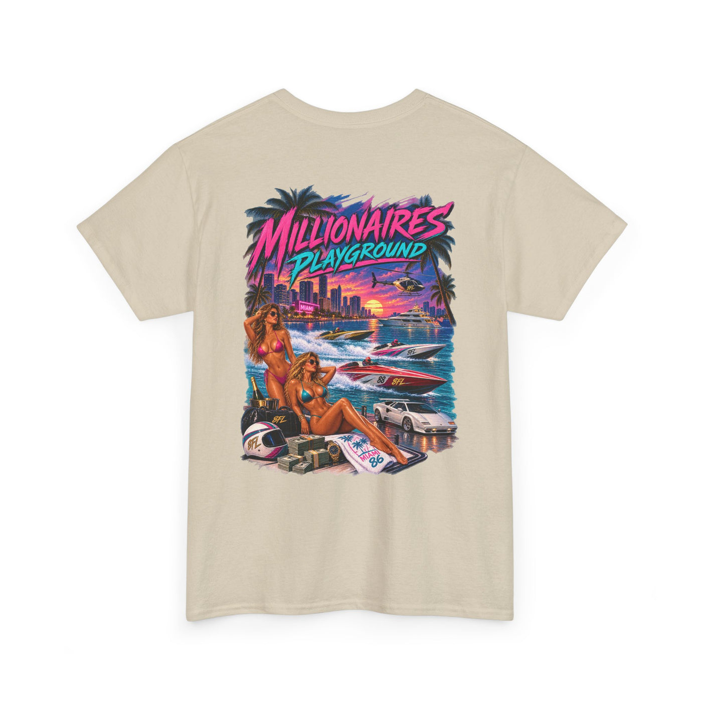 Millionaires Playground Miami Yacht Club T-Shirt