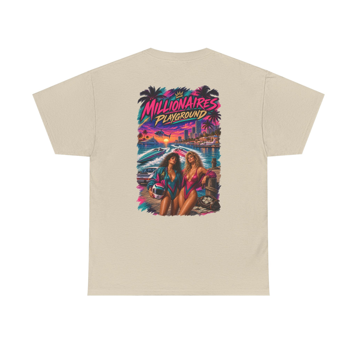 Millionaires Playground Miami Beach tee