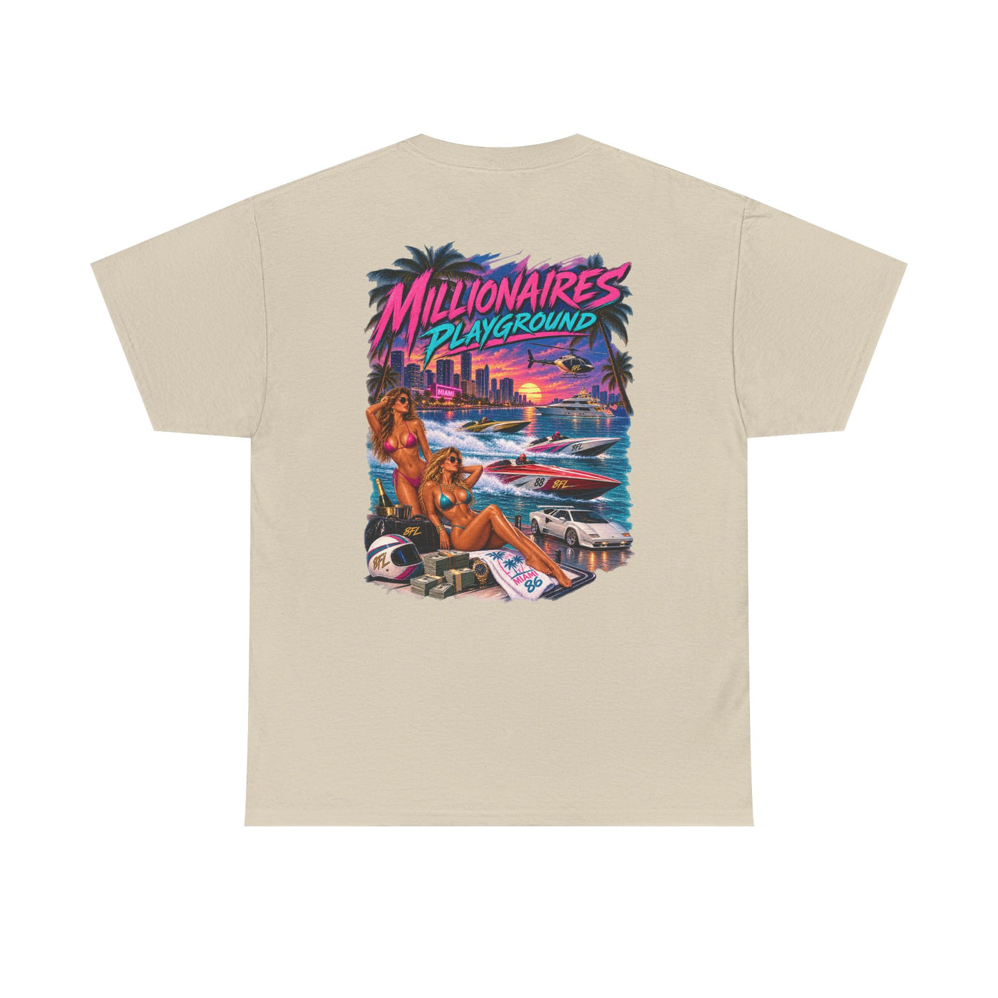 Millionaires Playground Miami Yacht Club T-Shirt