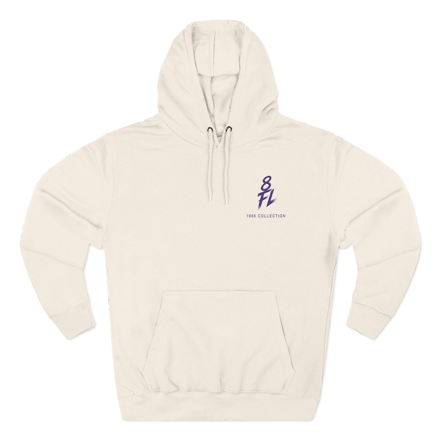 Miami '86 Retro Beach Fleece Hoodie