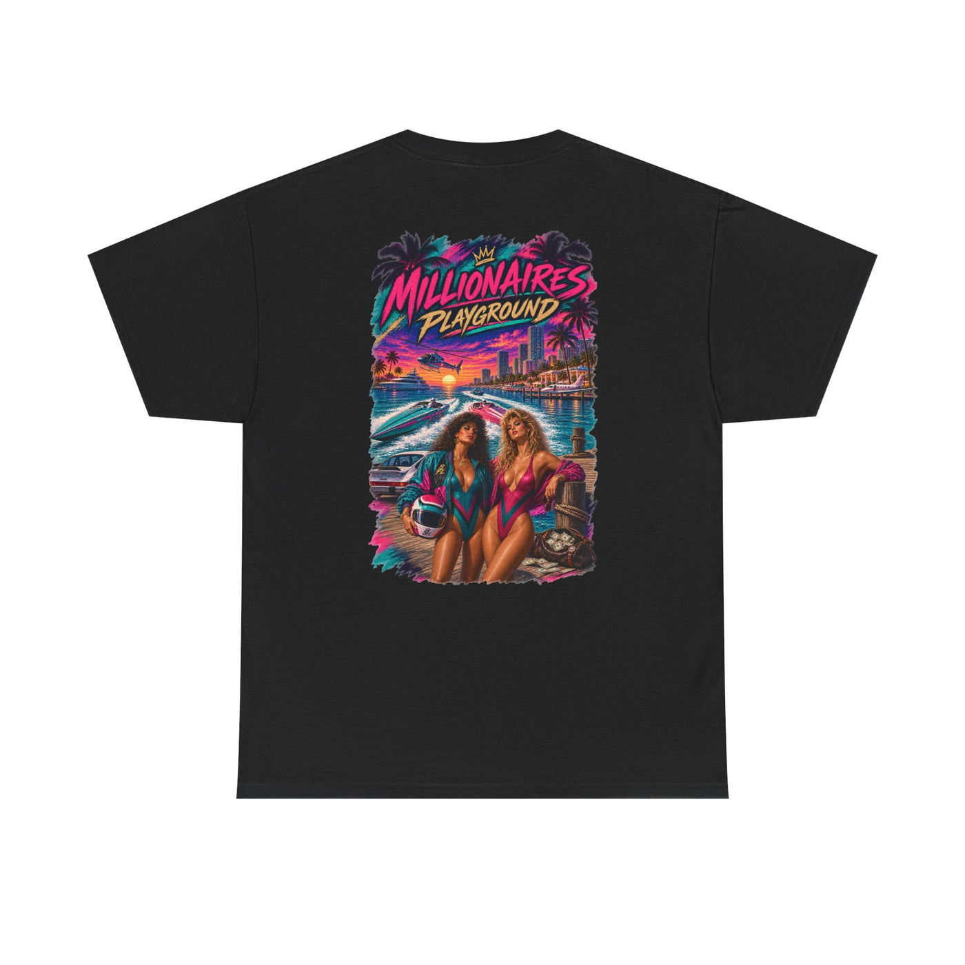 Millionaires Playground Miami Beach tee
