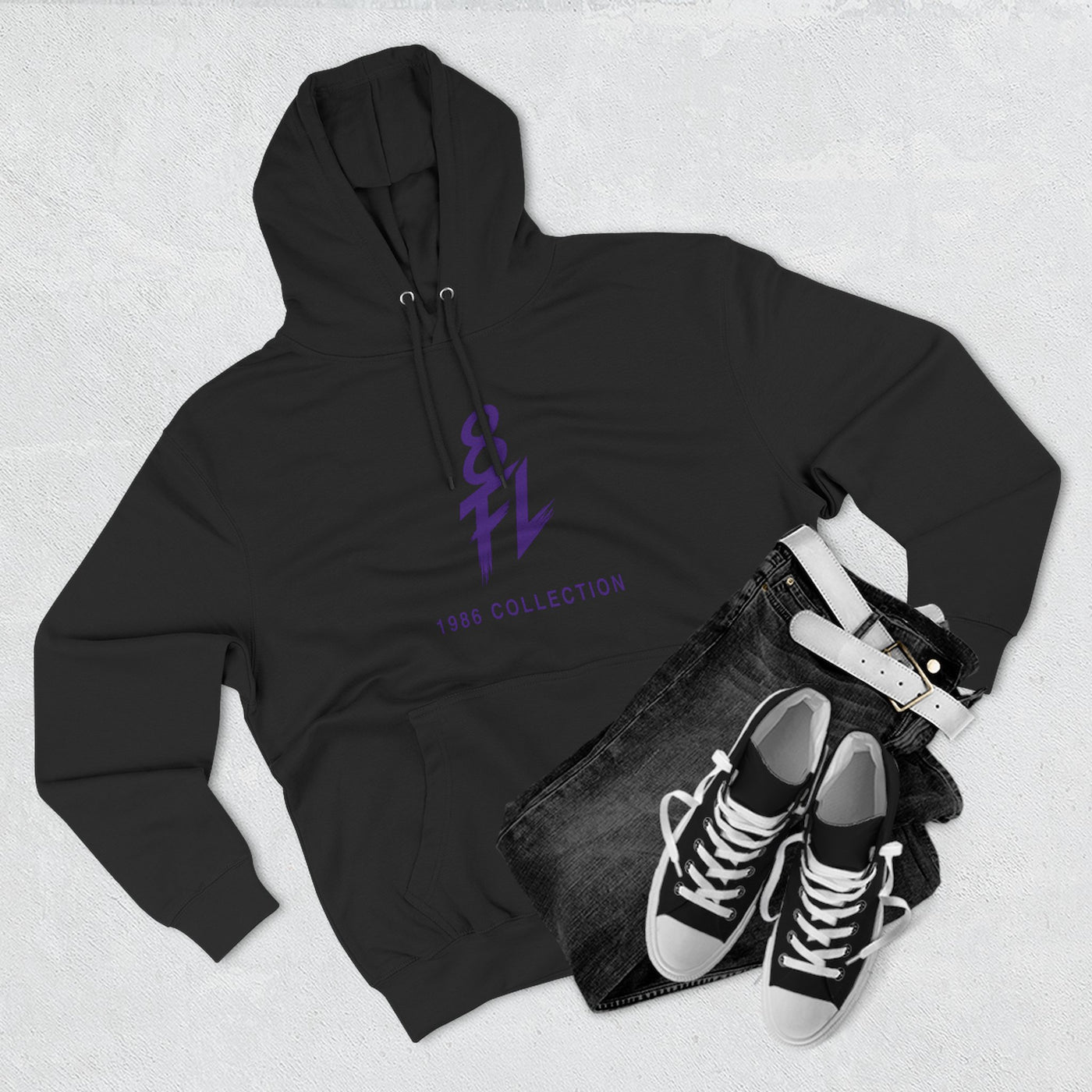 Miami Beach Hoodie Millionaires Don't Fly Commercial