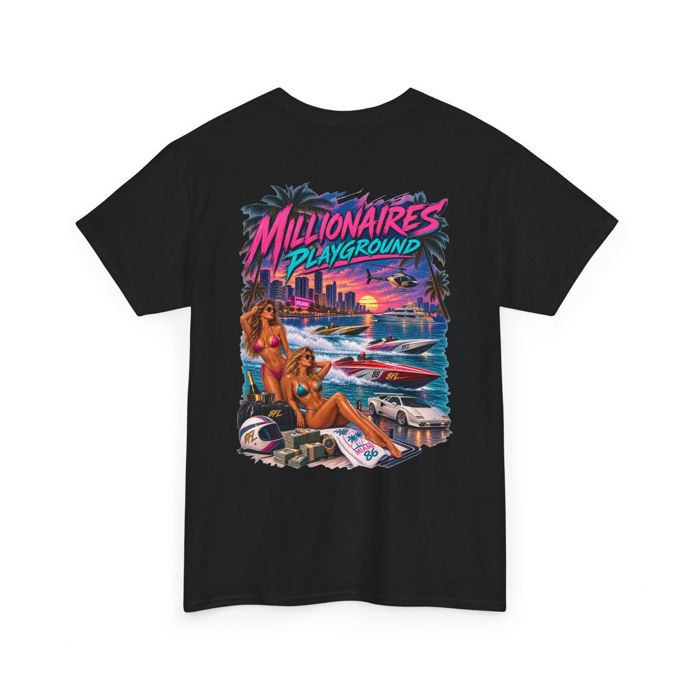 Millionaires Playground Miami Yacht Club T-Shirt
