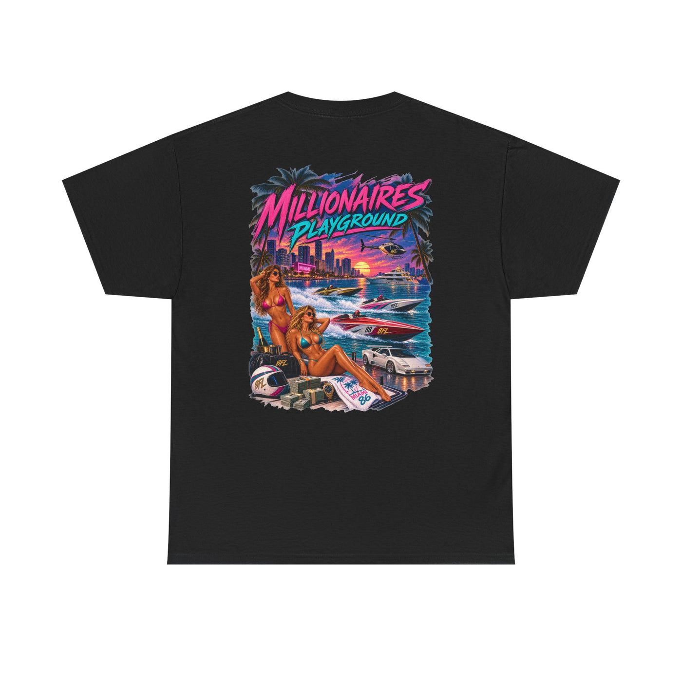 Millionaires Playground Miami Yacht Club T-Shirt